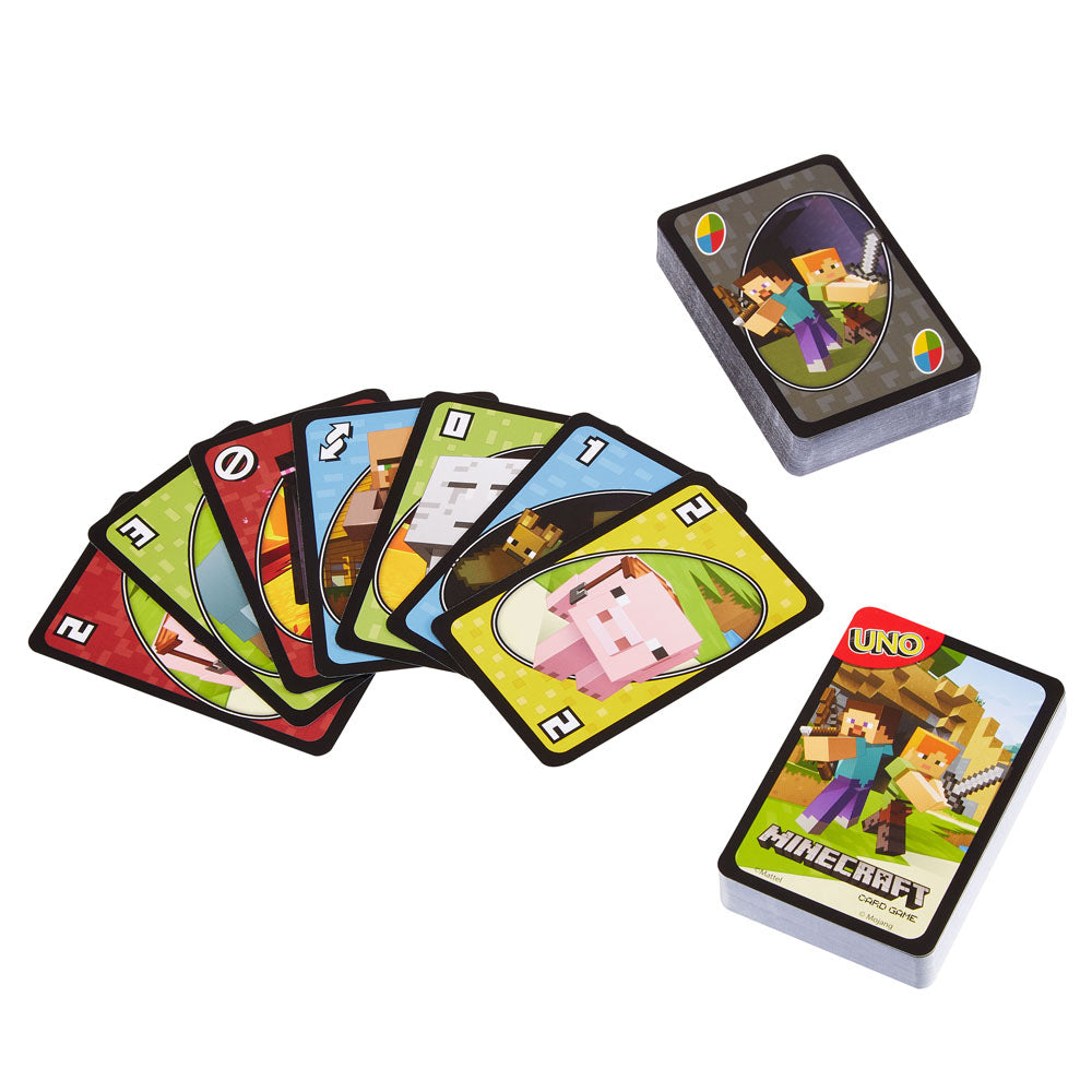 Minecraft UNO Card Game Mattel