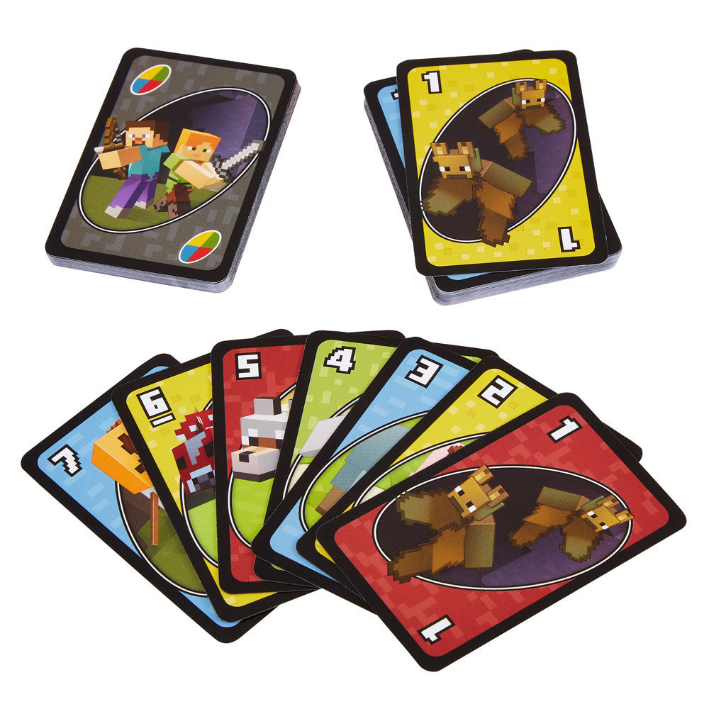 Minecraft UNO Card Game Mattel