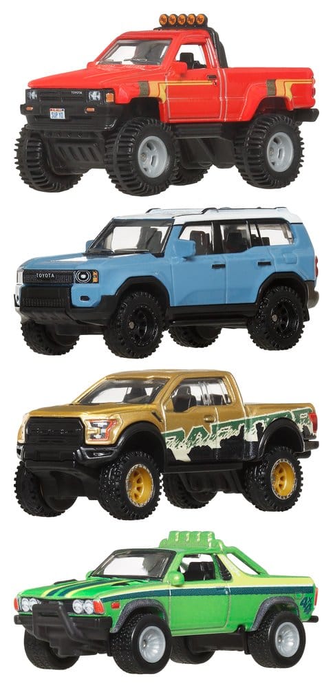 Hot Wheels Premium Die Cast Vehicles 1/64 Car Culture 976H Assortment 10 Mattel