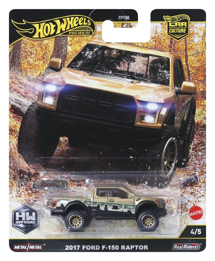 Hot Wheels Premium Die Cast Vehicles 1/64 Car Culture 976H Assortment 10 Mattel