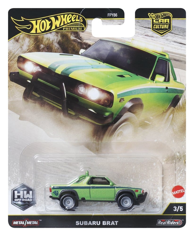 Hot Wheels Premium Die Cast Vehicles 1/64 Car Culture 976H Assortment 10 Mattel
