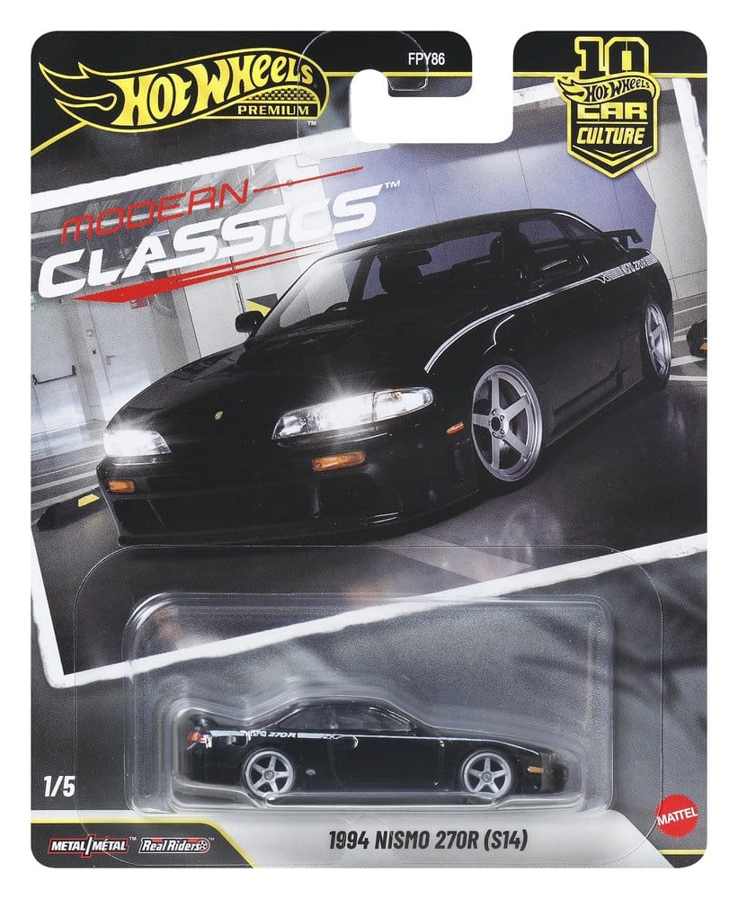 Hot Wheels Premium Die Cast Vehicles 1/64 Car Culture 976R Assortment 10 Mattel