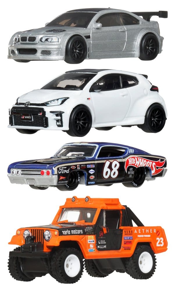 Hot Wheels Premium Die Cast Vehicles 1/64 Boulevard 978G Assortment 10 Mattel