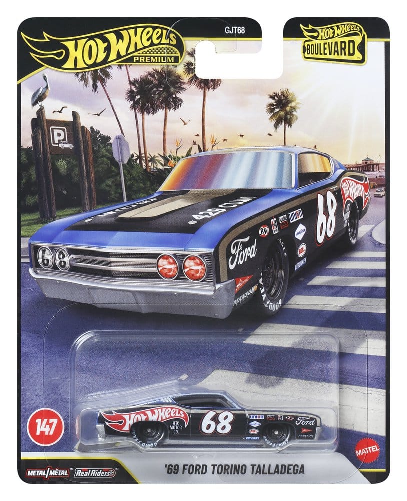 Hot Wheels Premium Die Cast Vehicles 1/64 Boulevard 978G Assortment 10 Mattel