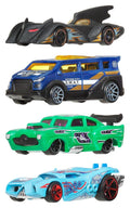 Batman Hot Wheels Silver Series Die Cast Vehicles 1/64 979T Assortment 24 Mattel