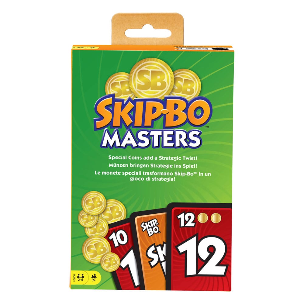 Skip Bo Masters Card Game Mattel
