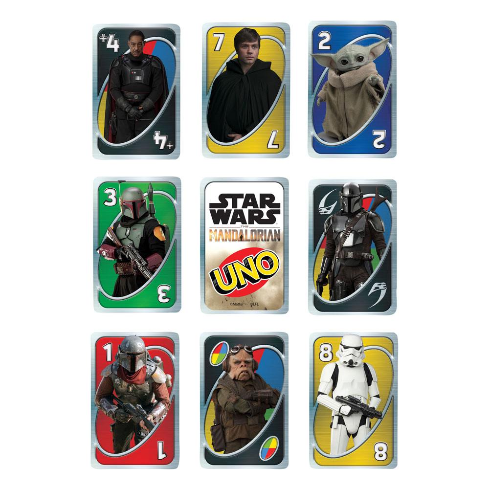 Star Wars The Mandalorian UNO Card Game Mattel