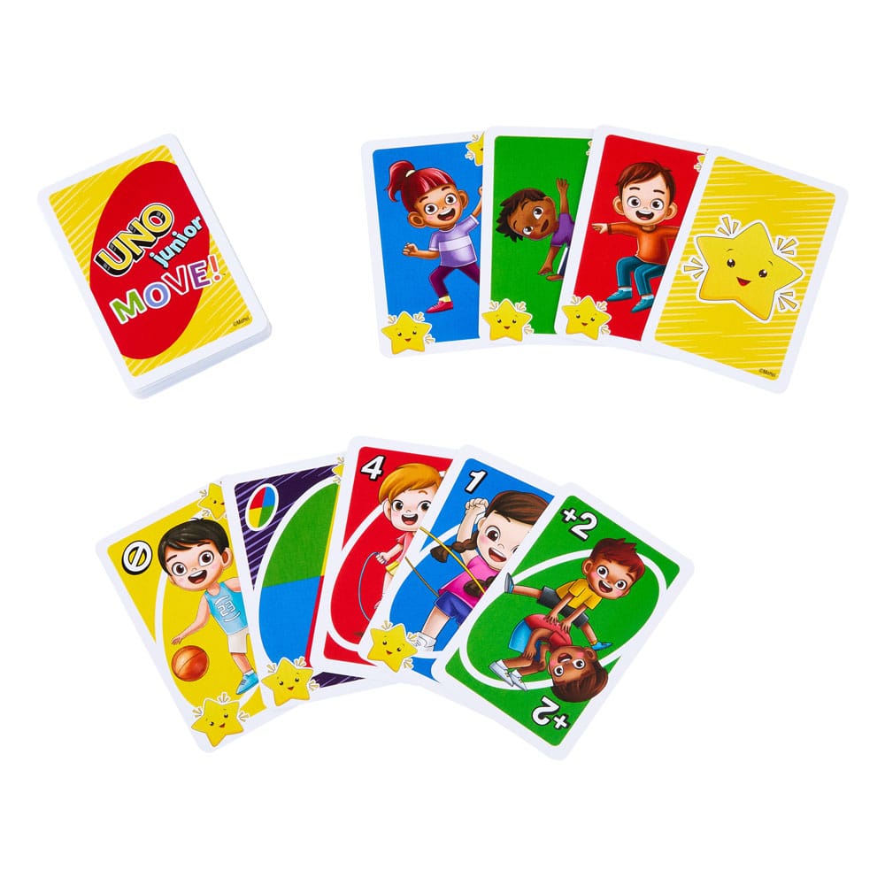 UNO Junior Move! Card Game Mattel