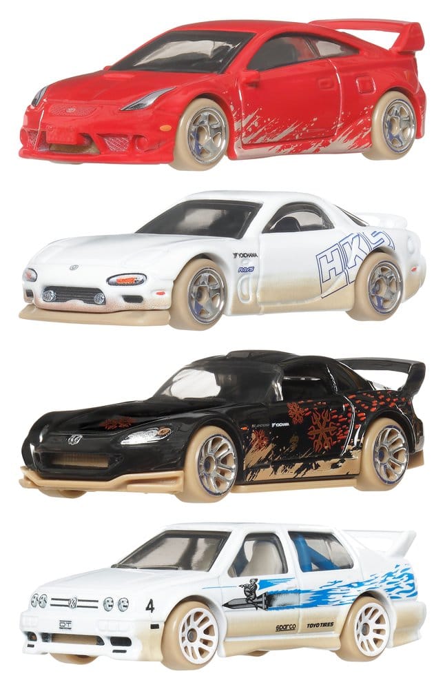 Fast & Furious Hot Wheels Silver Series Die Cast Vehicles 1/64 979P Assortment 24 Mattel