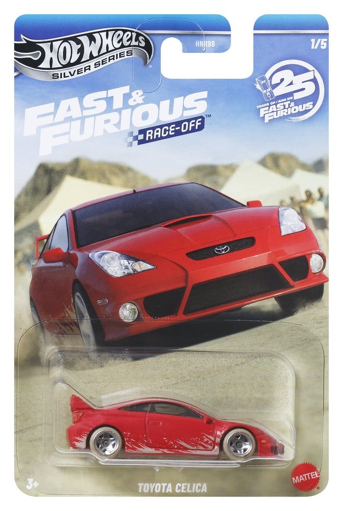 Fast & Furious Hot Wheels Silver Series Die Cast Vehicles 1/64 979P Assortment 24 Mattel
