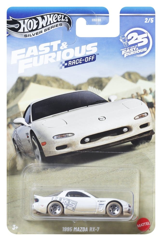Fast & Furious Hot Wheels Silver Series Die Cast Vehicles 1/64 979P Assortment 24 Mattel