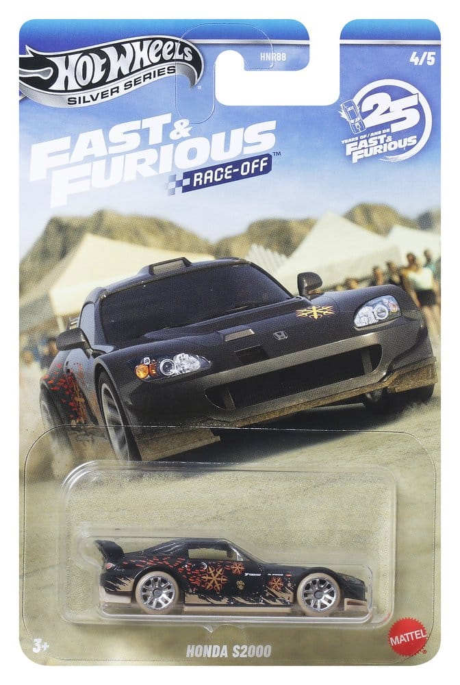 Fast & Furious Hot Wheels Silver Series Die Cast Vehicles 1/64 979P Assortment 24 Mattel
