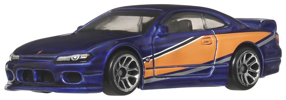 Fast & Furious Hot Wheels Silver Series Die Cast Vehicles 1/64 979M Tokyo Drift Assortment 24 Mattel