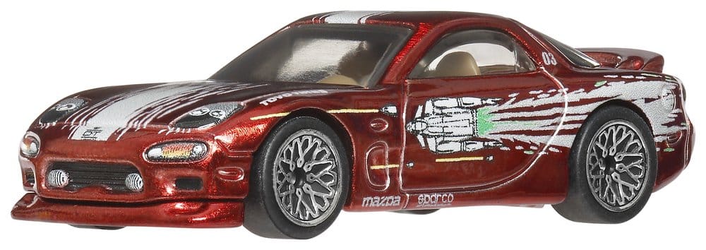 Fast & Furious Hot Wheels Premium Die Cast Vehicles 1/64 979P Assortment 10 Mattel