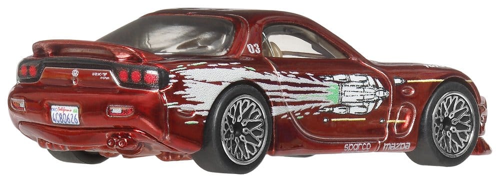 Fast & Furious Hot Wheels Premium Die Cast Vehicles 1/64 979P Assortment 10 Mattel