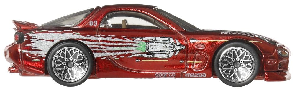 Fast & Furious Hot Wheels Premium Die Cast Vehicles 1/64 979P Assortment 10 Mattel