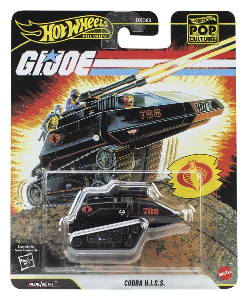 Hot Wheels Premium Die Cast Vehicles 1/64 Pop Culture 979Q Assortment 10 Mattel