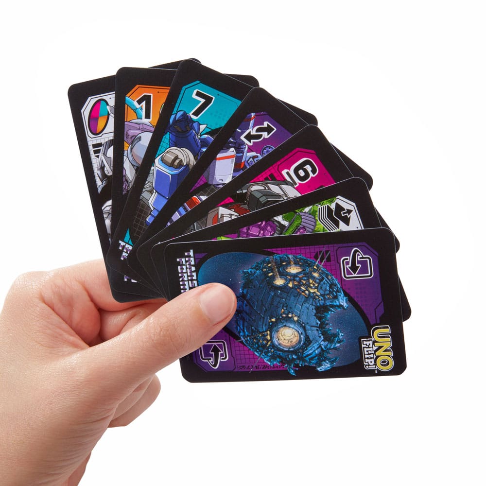 Transformers UNO Flip! Card Game Mattel