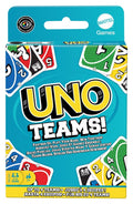 UNO Teams Card Game Mattel