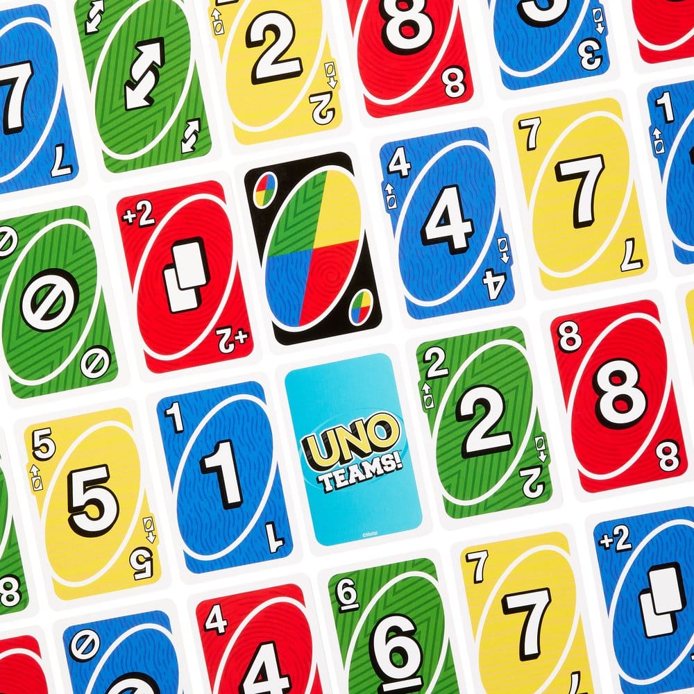UNO Teams Card Game Mattel