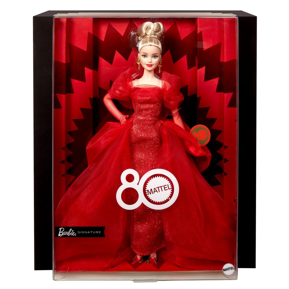 Barbie Signature Doll 80th Anniversary Blonde Mattel
