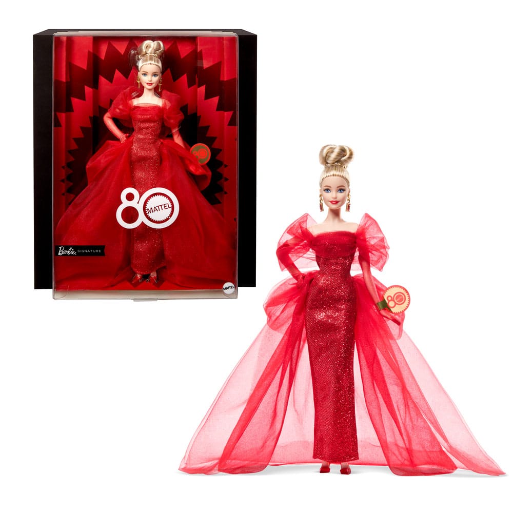 Barbie Signature Doll 80th Anniversary Blonde Mattel