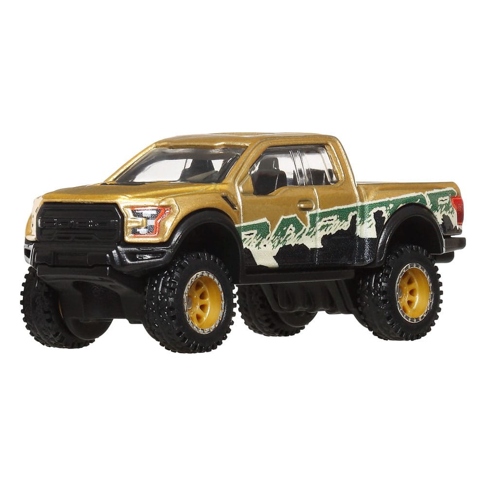 Hot Wheels Premium Car Culture Diecast Vehicle 1/64 2017 Ford F 150 Raptor Mattel