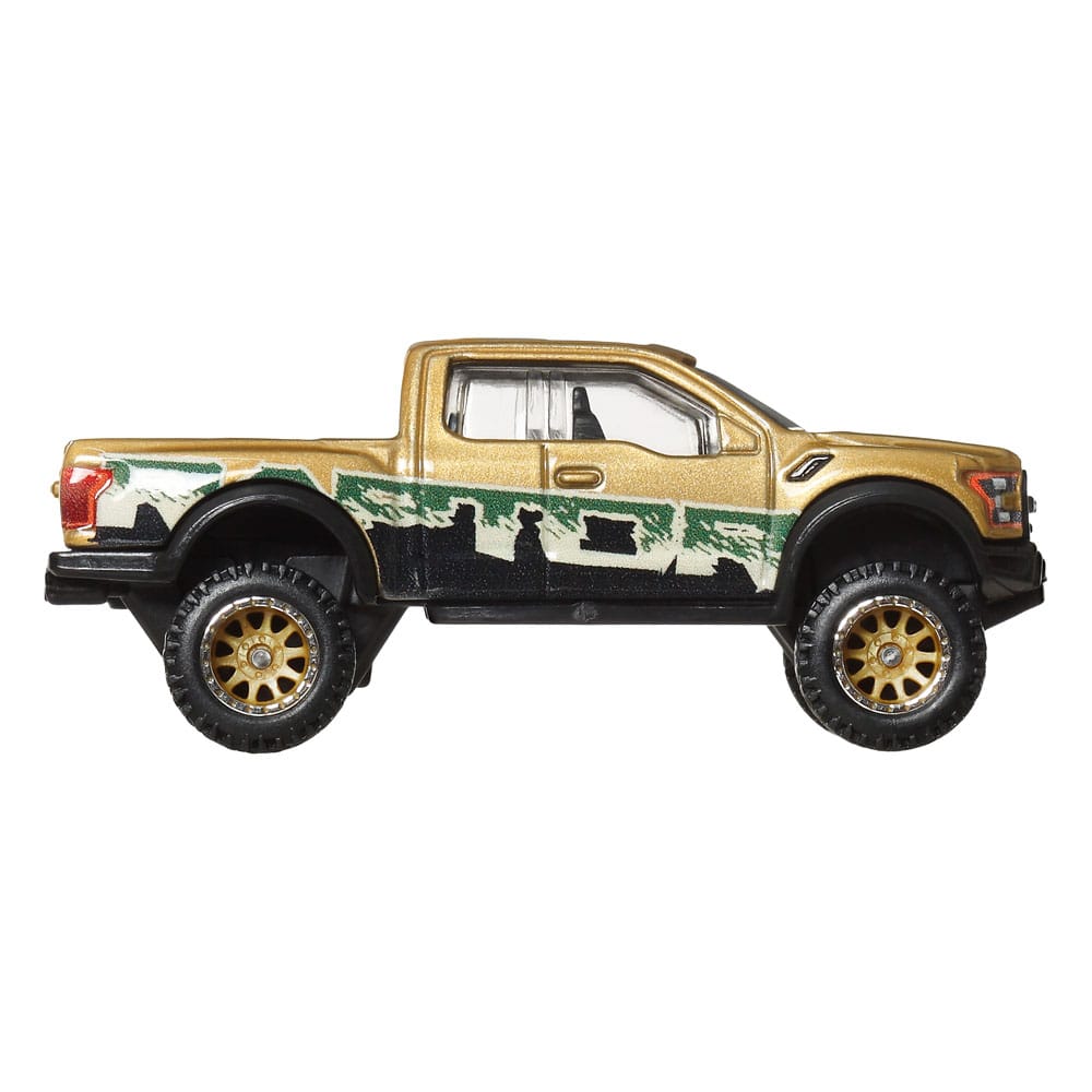 Hot Wheels Premium Car Culture Diecast Vehicle 1/64 2017 Ford F 150 Raptor Mattel