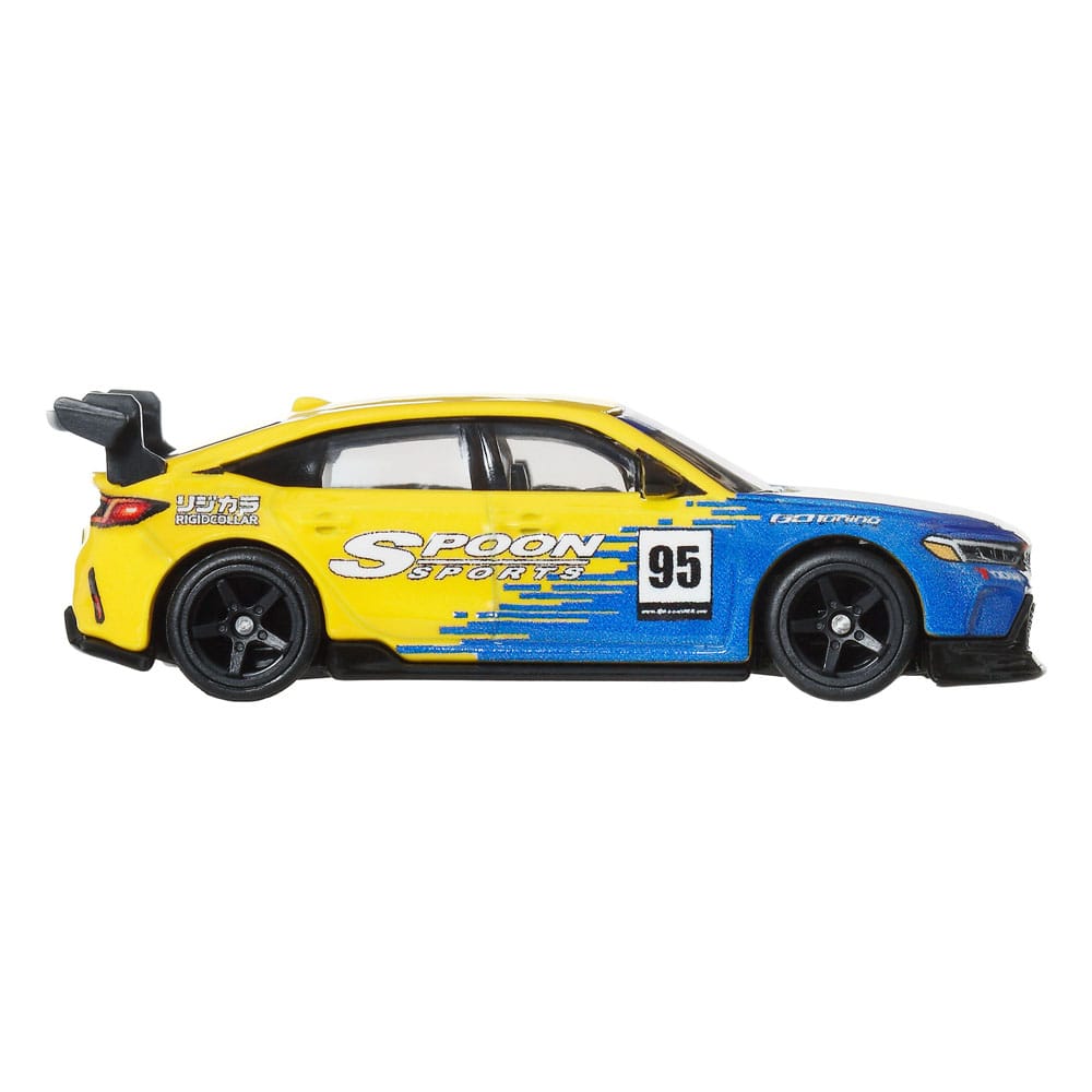 Hot Wheels Premium Car Culture Diecast Vehicle 2 Pack 1/64 '99 Honda Civic Type R EK9 & Honda Civic Type R Mattel