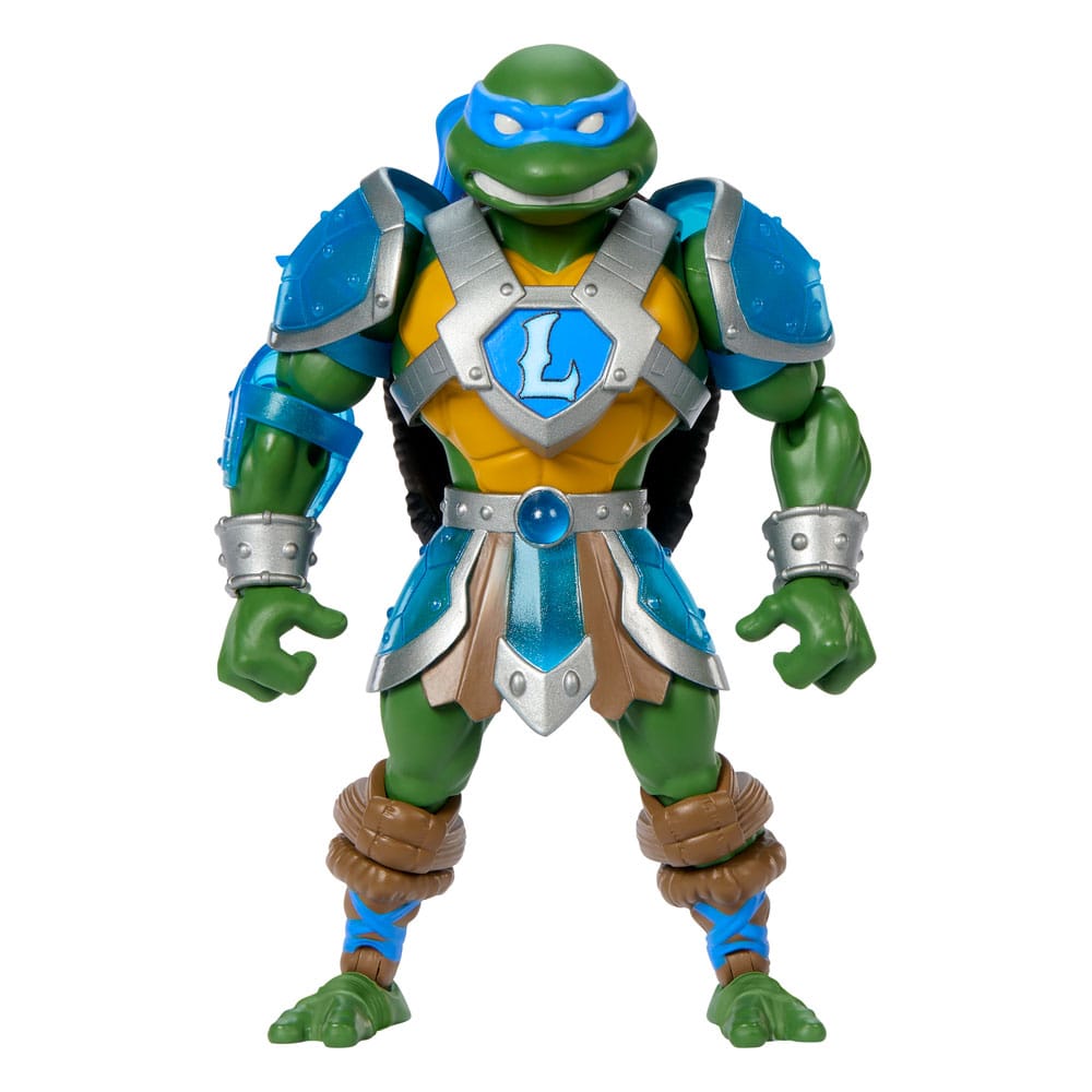 MOTU x TMNT Turtles of Grayskull Action Figure Leonardo Mattel