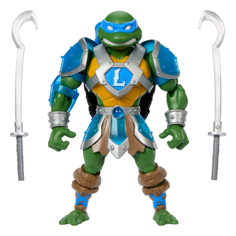 MOTU x TMNT Turtles of Grayskull Action Figure Leonardo Mattel