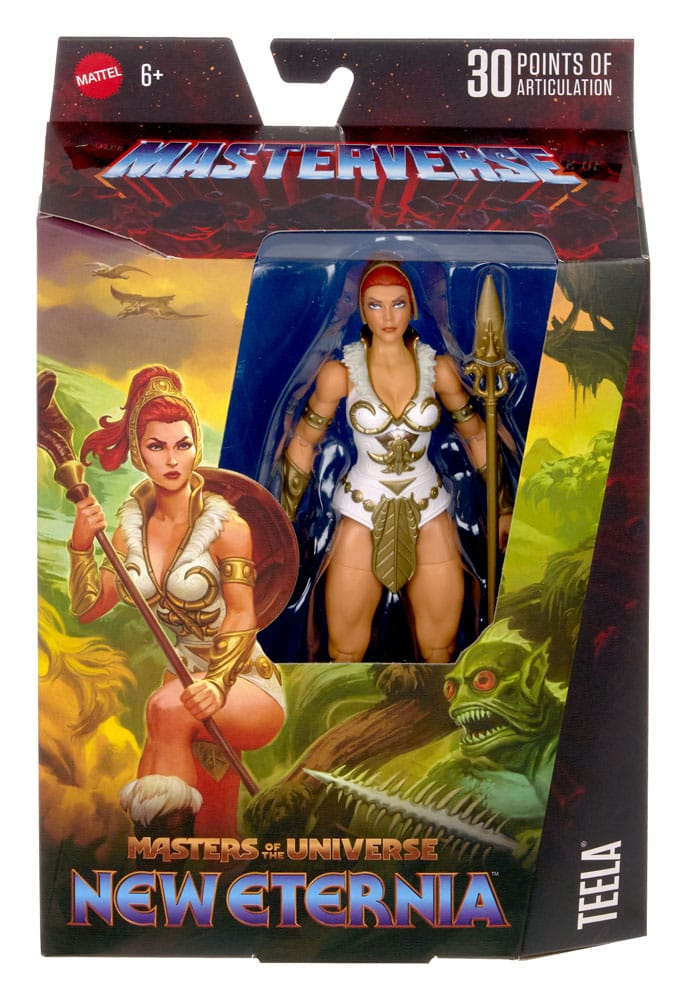 Masters of the Universe New Eternia Action Figure Teela Mattel