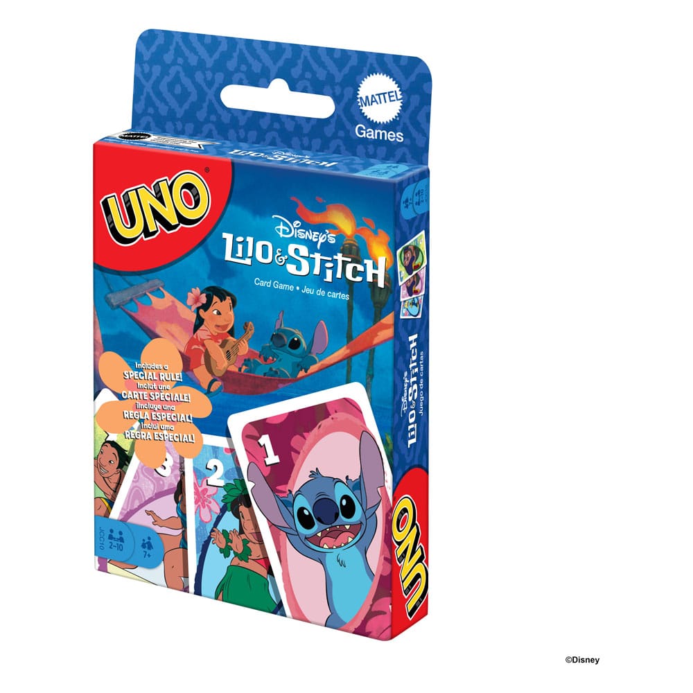 Lilo & Stitch Card Game UNO Mattel