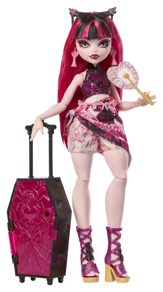 Monster High Skulltimate Secrets Doll Destination Gore geous Oasis Draculaura Mattel