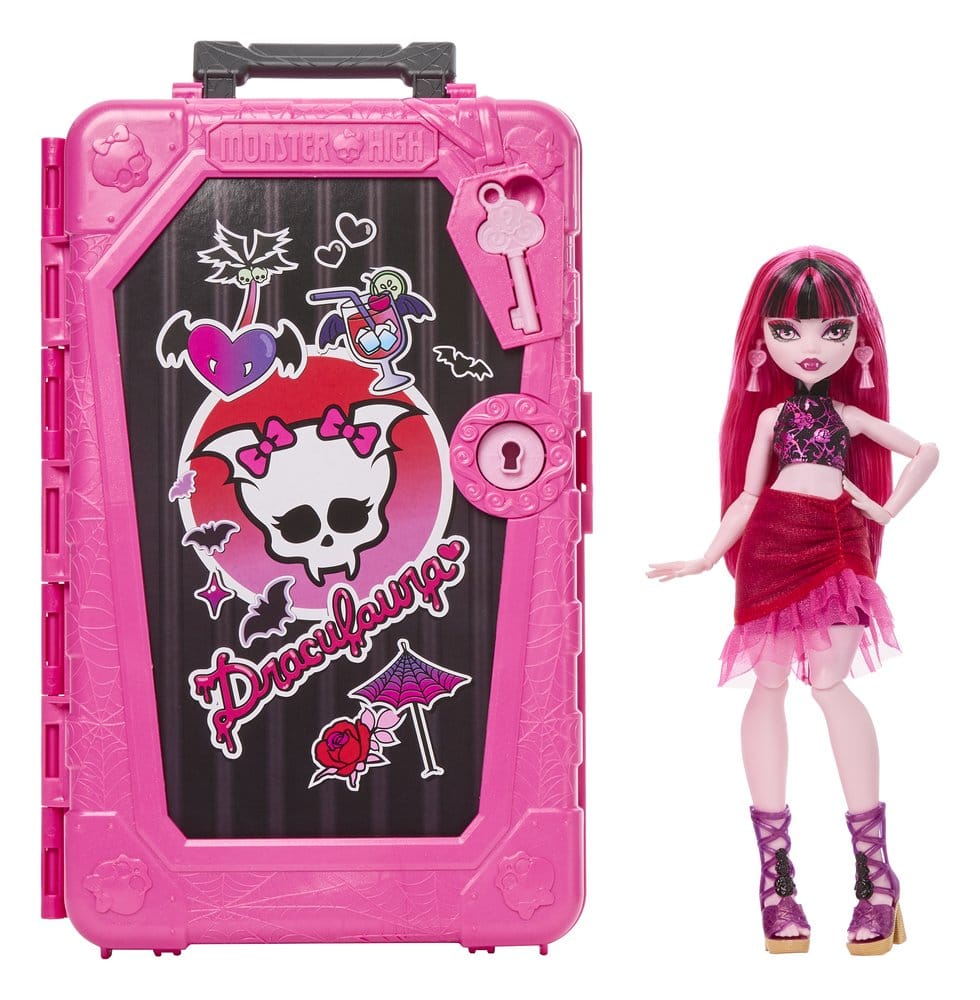 Monster High Skulltimate Secrets Doll Destination Gore geous Oasis Draculaura Mattel