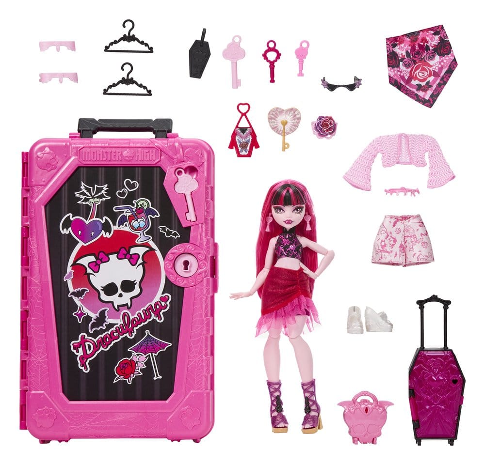 Monster High Skulltimate Secrets Doll Destination Gore geous Oasis Draculaura Mattel