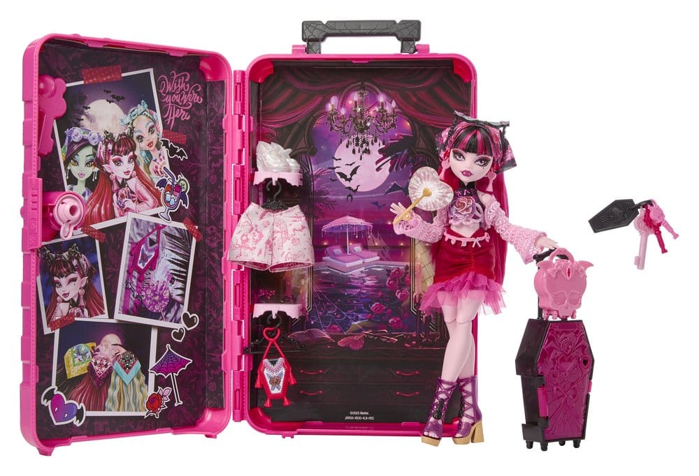 Monster High Skulltimate Secrets Doll Destination Gore geous Oasis Draculaura Mattel
