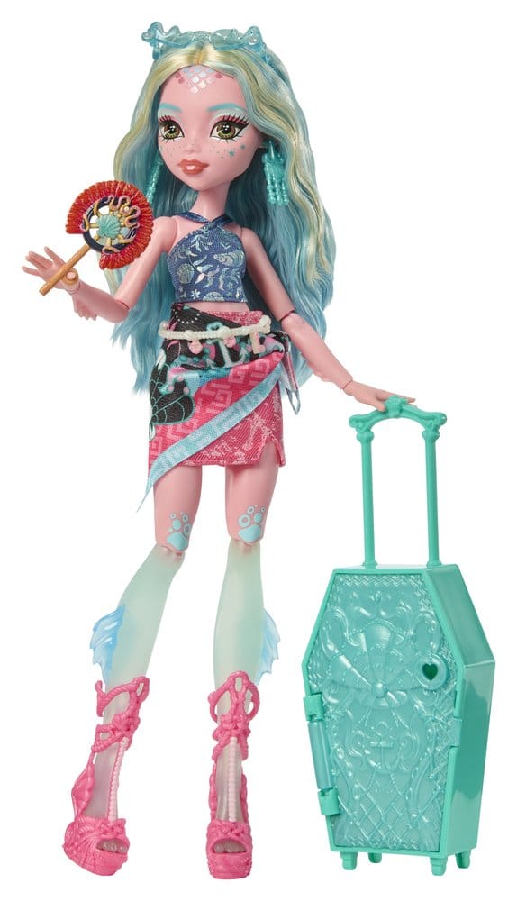 Monster High Skulltimate Secrets Doll Destination Gore geous Oasis Lagoona Blue Mattel