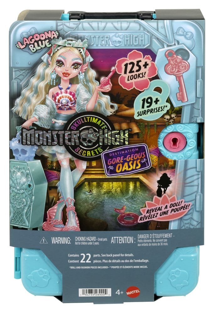 Monster High Skulltimate Secrets Doll Destination Gore geous Oasis Lagoona Blue Mattel