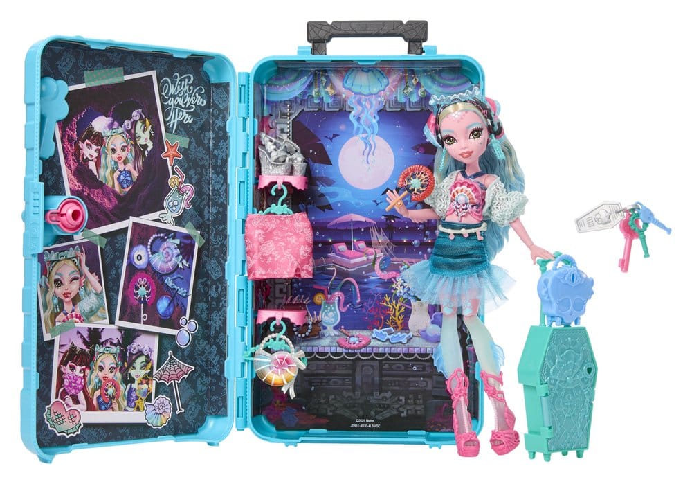 Monster High Skulltimate Secrets Doll Destination Gore geous Oasis Lagoona Blue Mattel