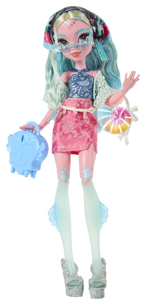Monster High Skulltimate Secrets Doll Destination Gore geous Oasis Lagoona Blue Mattel