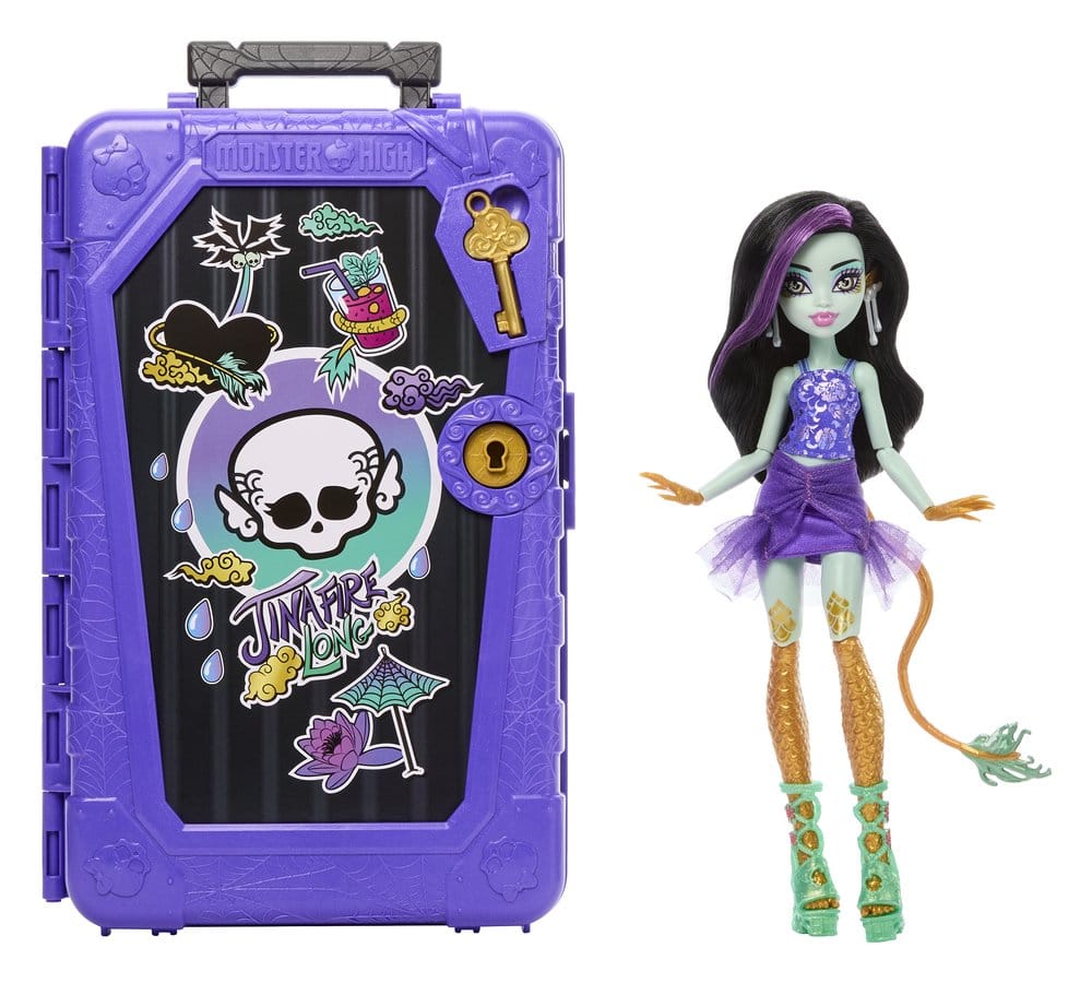 Monster High Skulltimate Secrets Doll Destination Gore geous Oasis Jinafire Long Mattel