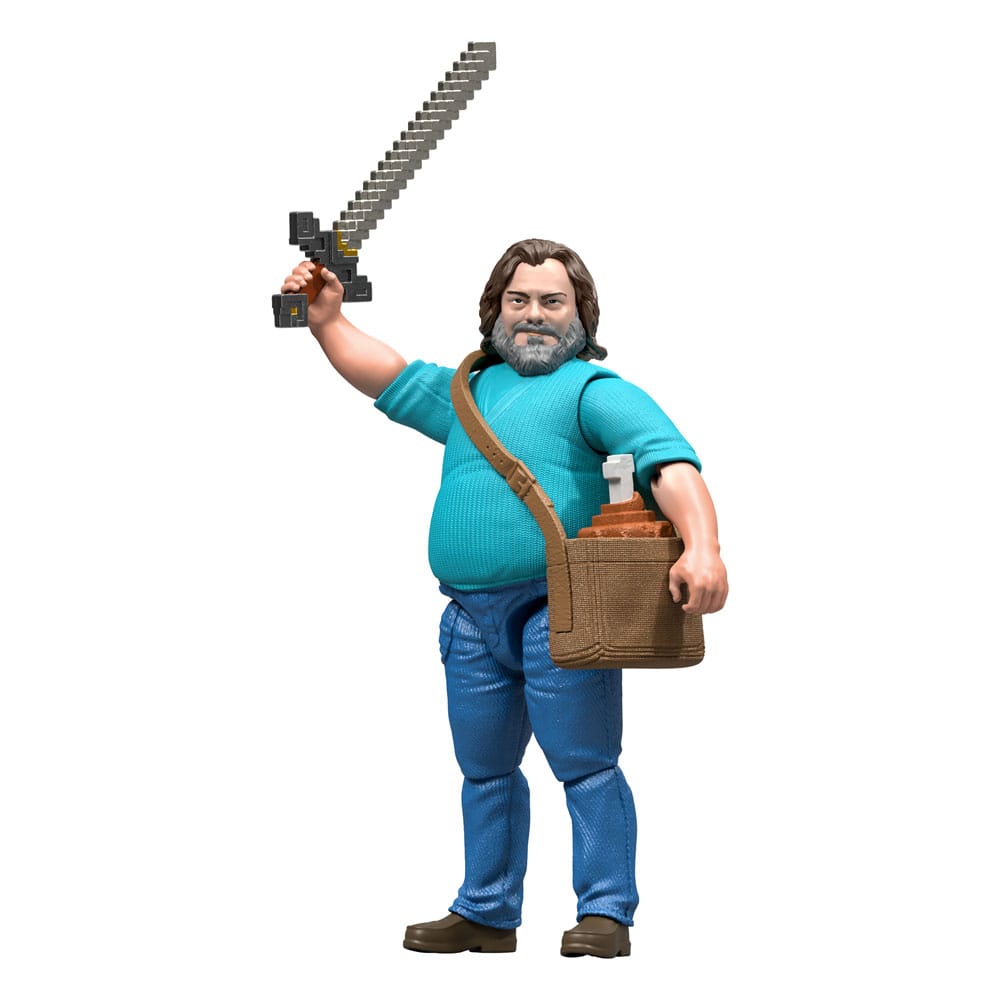 A Minecraft Movie Action Figure Steve Mattel