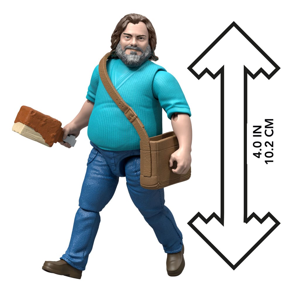 A Minecraft Movie Action Figure Steve Mattel