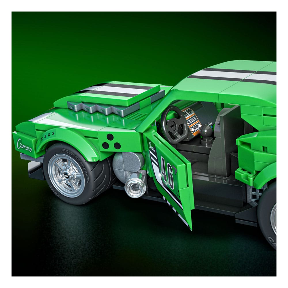 Mattel Brick Shop Hot Wheels Speed Series Building Set 1/32 Custom '68 Camaro Mattel