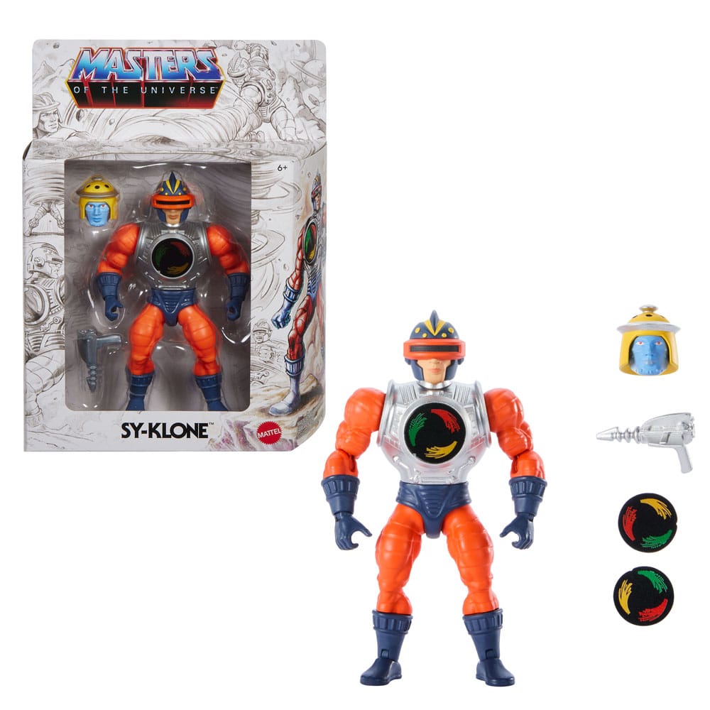 Masters of the Universe Origins Action Figure Sketchbook Series Sy Klone heo exclusive Mattel