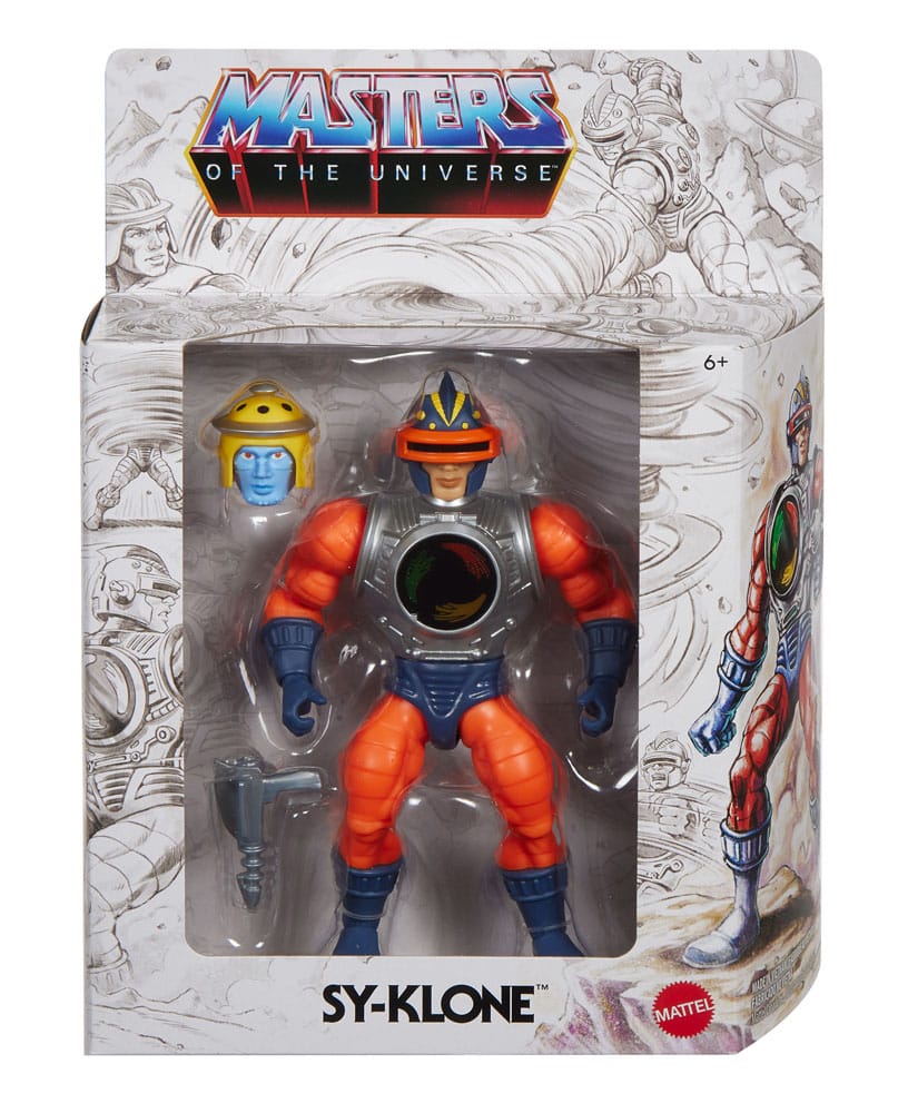 Masters of the Universe Origins Action Figure Sketchbook Series Sy Klone heo exclusive Mattel