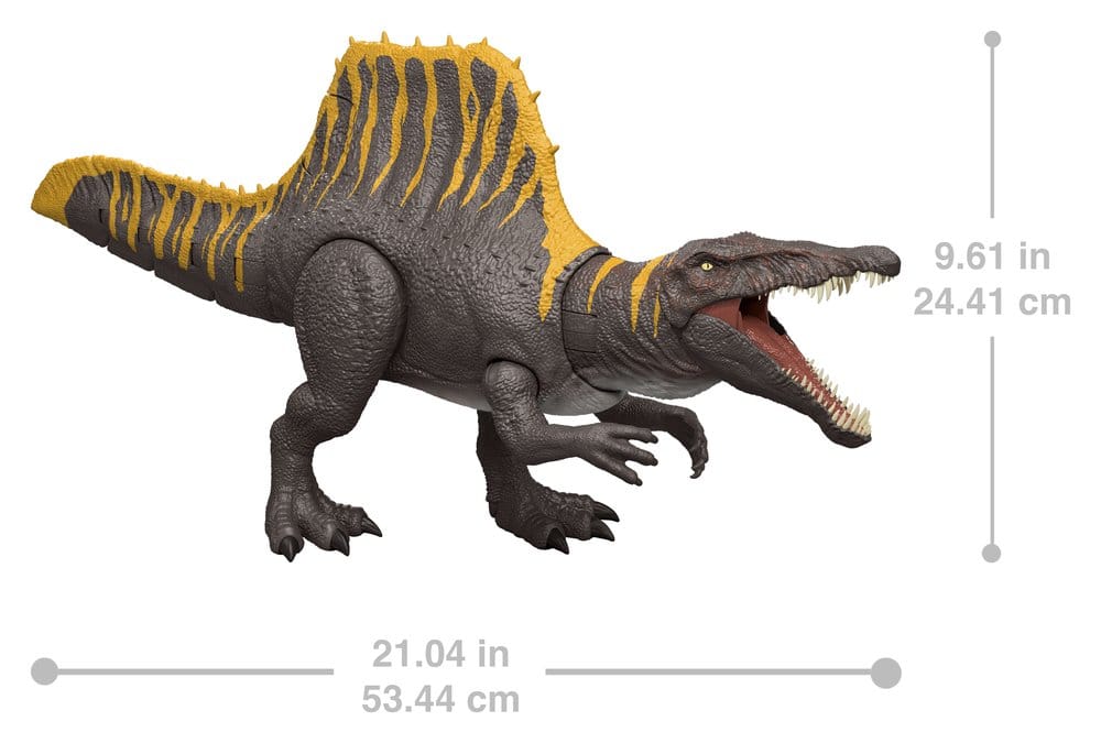 Jurassic World Rebirth Action Figure Tail Thrasher Spinosaurus Mattel