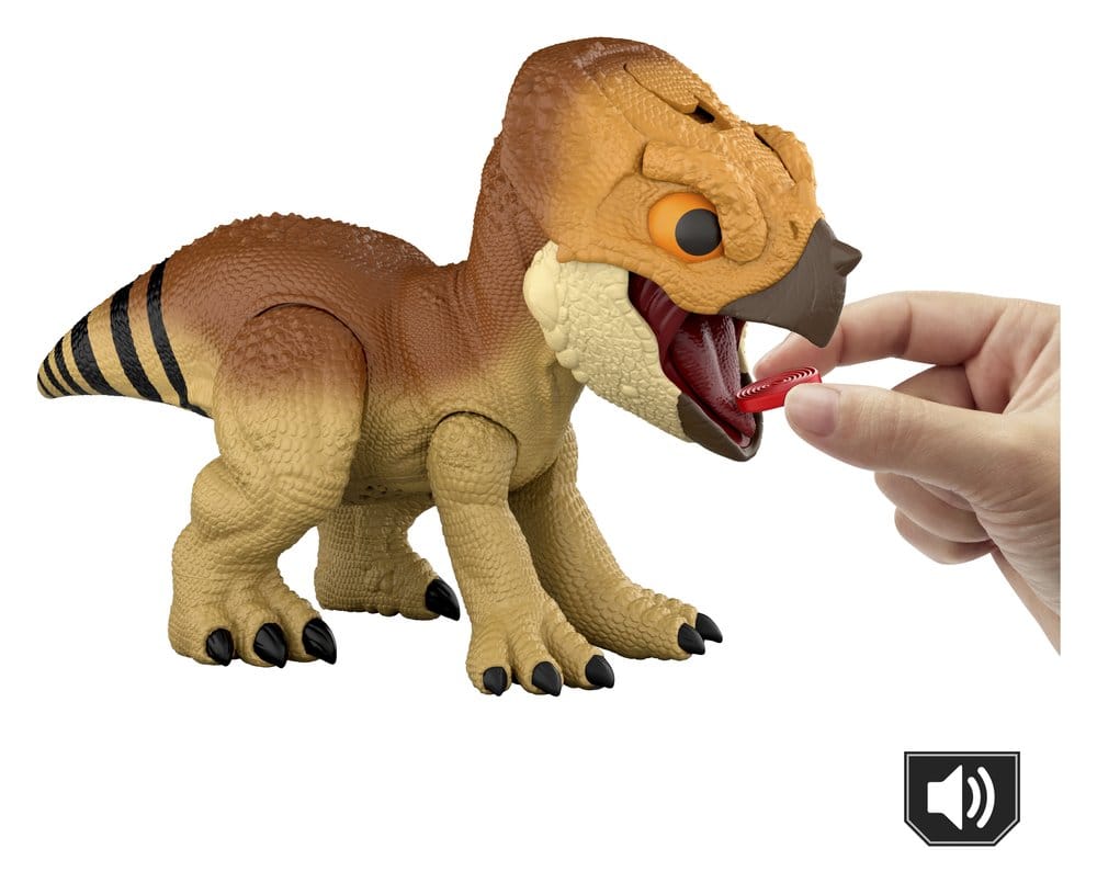 Jurassic World Rebirth Interactive Action Figure Aquilops Dolores Mattel