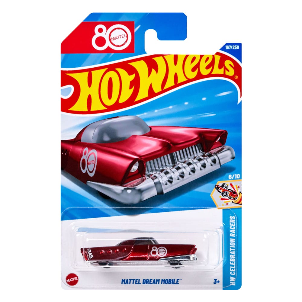 Hot Wheels HW Celebration Racers Diecast Modellauto 1/64 80th Anniversary Mattel Dream Mobile Mattel